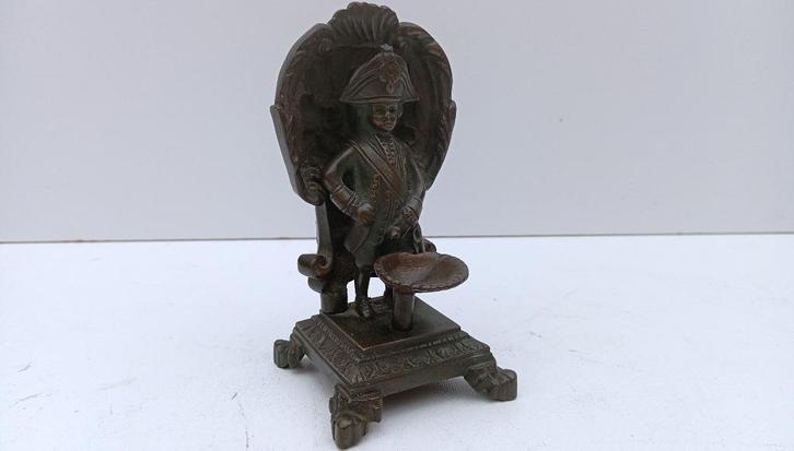 oud brons beeld Manneke Pis van Brussel Napoleon, Antiek en Kunst, Antiek | Brons en Koper, Brons, Ophalen of Verzenden