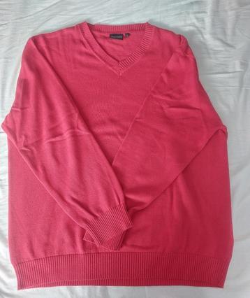 Pull rouge Authentic - Col V - T. XL 