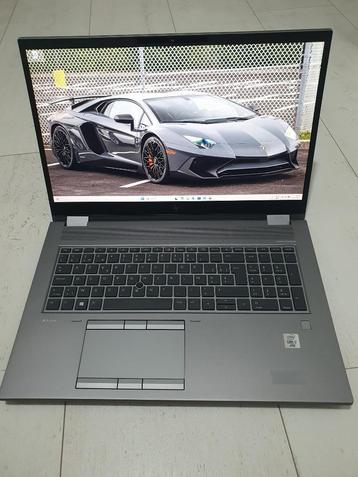 HP Zbook Fury 17 G7 RTX 3000 6GB / 64GB / 1Terabyt  beschikbaar voor biedingen