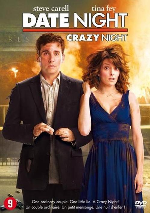 DVD - Date Night (2010) • Steve Carell, Tina Fey, Cd's en Dvd's, Dvd's | Komedie, Zo goed als nieuw, Romantische komedie, Vanaf 9 jaar