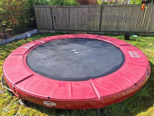 Trampoline inground van BERG Elite+ reeks, Kinderen en Baby's, Speelgoed | Buiten | Trampolines, Gebruikt, Ophalen of Verzenden