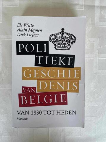 Politieke Geschiedenis van België E Witte, A Meynen, D Luyt beschikbaar voor biedingen