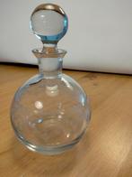 Klein glazen karaf met versiering, Ophalen of Verzenden