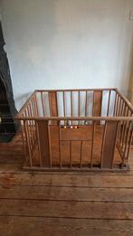 Parc enfant vintage en bois – pliant, Antiquités & Art, Enlèvement