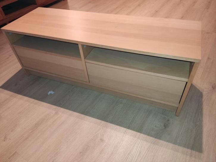 Tv-meubel - Eikenkleur, Huis en Inrichting, Kasten |Televisiemeubels, Zo goed als nieuw, Minder dan 100 cm, 100 tot 150 cm, 25 tot 50 cm