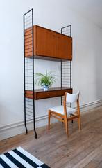 Wall unit vintage scandinave, Huis en Inrichting, Ophalen, Zo goed als nieuw