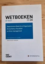 Departement Bedrijf en Organisatie: Accountancy-fiscaliteit, Boeken, Ophalen of Verzenden, Nieuw, Frank Duquet