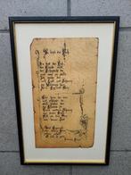 Friedrich Reichert - gedicht 'Du bist die Ruh', Antiek en Kunst, Ophalen of Verzenden