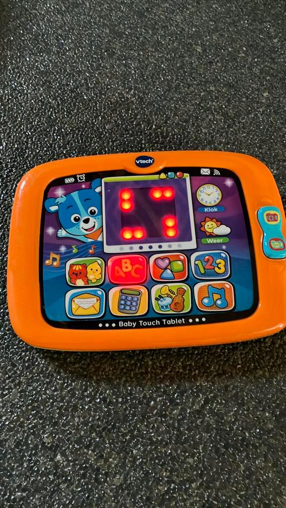 V tech babytablet, Kinderen en Baby's, Speelgoed | Vtech, Zo goed als nieuw, Ophalen