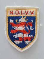 Vintage Ecusson / Patch - Wapenschild Leeuw - NOLVV, Ophalen of Verzenden, Zo goed als nieuw, Overige onderwerpen, Button