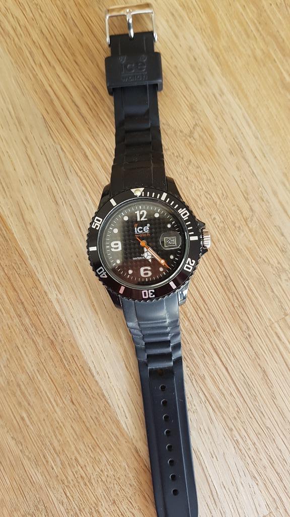 ICE WATCH, montre pour homme, Handtassen en Accessoires, Horloges | Heren, Zo goed als nieuw, Polshorloge, Overige merken, Overige materialen