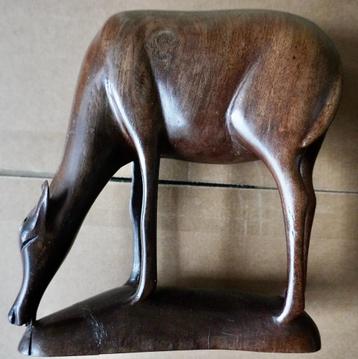 animal en bois dur antilope Congo, Enlèvement ou Envoi