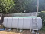 Bestway zwembad extra hoog, Tuin en Terras, Zwembaden, Gebruikt, 200 tot 300 cm, Rechthoekig, Ophalen