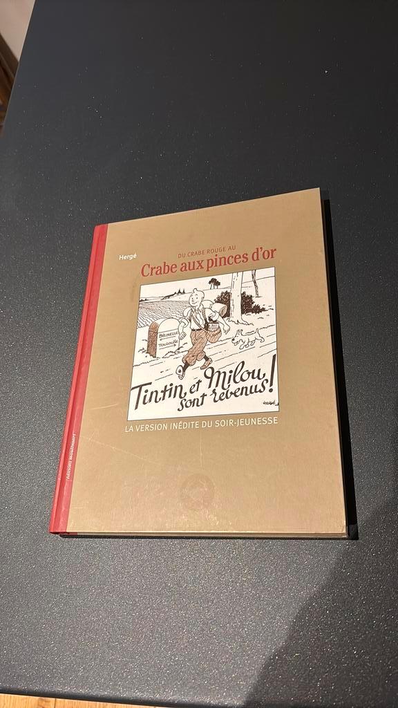 Hergé. Tintin. Du Crabe Rouge au Crabe aux Pinces d’Or, Livres, BD, Enlèvement ou Envoi
