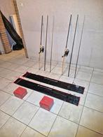 2 Complete Hengels 12ft 3.60m voor karper, zeelt en brasem, Watersport en Boten, Ophalen, Zo goed als nieuw, Werphengel