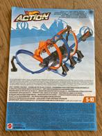 Circuit Hot Wheels - Action (complet), Ophalen, Racebaan, Zo goed als nieuw, Zelf te bouwen