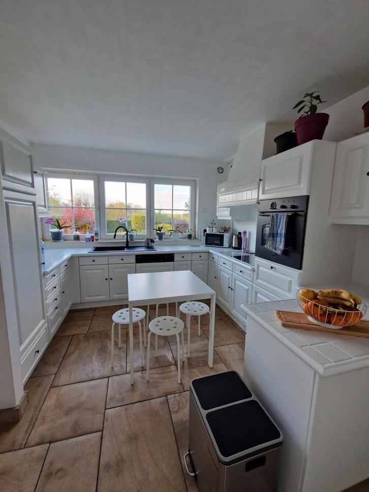 Cuisine en chêne entièrement rénovée – style moderne et lumi, Huis en Inrichting, Keuken | Complete keukens, Gebruikt, U-keuken