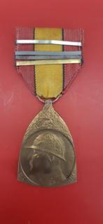 Belgische medaille met frontstrepen, Ophalen of Verzenden