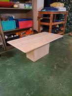 Travertin salontafel, Huis en Inrichting, Ophalen