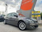 Peugeot 308 sw 2017 088000km navi pdc airco led euro6b, Voorwielaandrijving, Stof, Euro 6, Bruin