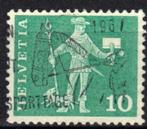 Zwitserland 1960-1963 - Yvert 644 - Courante reeks (ST), Timbres & Monnaies, Timbres | Europe | Suisse, Affranchi, Envoi
