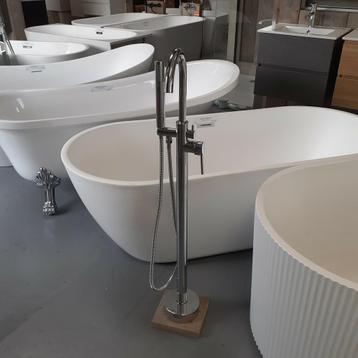 Vrijstaande badkraan, Sanitair, Chroom, Afprijzing, Bokus beschikbaar voor biedingen