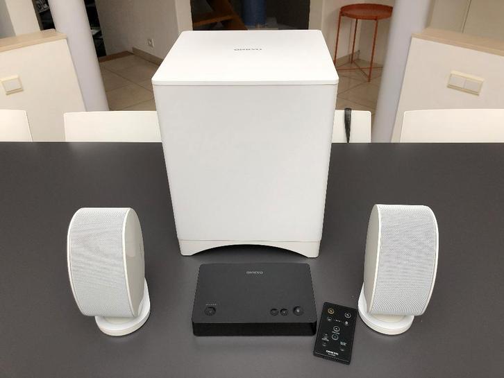 MINI-CHAINE SURROUND ONKYO LS31000, Audio, Tv en Foto, Home Cinema-sets, Zo goed als nieuw, 2.1-systeem, 40 tot 70 watt, Ophalen