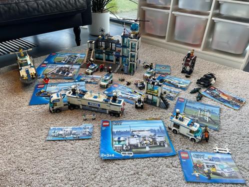 Lego City Politie kantoor 7498, 7287, 7743, 7279,... pakket!, Enfants & Bébés, Jouets | Duplo & Lego, Comme neuf, Lego, Ensemble complet