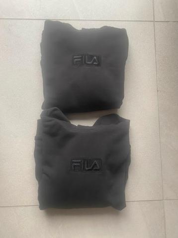 FILA Hoodie / sweater / trui Maat M en L ZWART beschikbaar voor biedingen