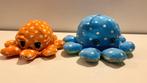 2 kleurrijke omkeerbare Mood fidget inktvissen, Kinderen en Baby's, Speelgoed | Knuffels en Pluche, Ophalen of Verzenden, Nieuw