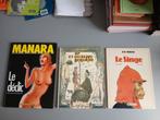 BD de Manara divers titres EROTIQUE, Meerdere stripboeken, Verzenden, Gelezen