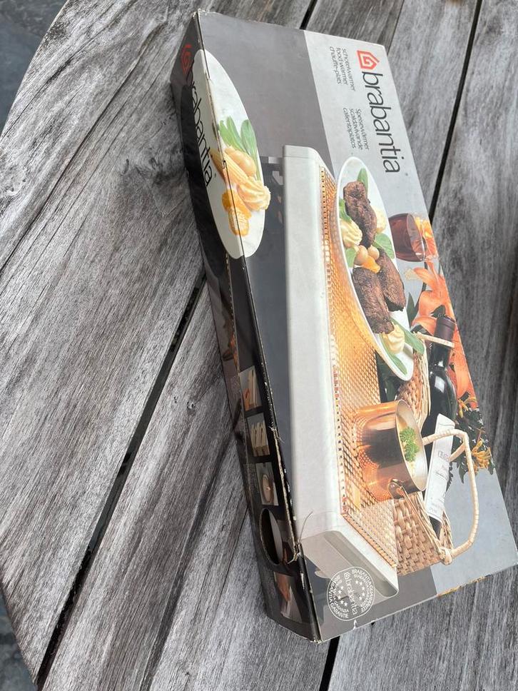 Vintage lange schotelverwarmer Brabantia, Huis en Inrichting, Keuken | Keukenbenodigdheden, Zo goed als nieuw, Ophalen of Verzenden