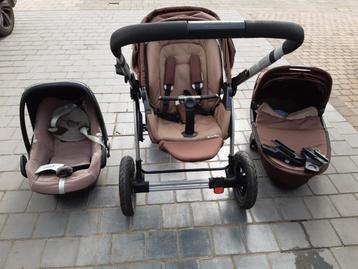 Buggy + wieg + maxi cosi, Mura 3in1 + bijhorenden beschikbaar voor biedingen
