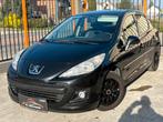 PEUGEOT 207+ 1.4HDI 164 000KM CARPASS 2013 EURO 5 AIRCO, Auto's, Peugeot, Euro 5, Stof, Zwart, Zwart