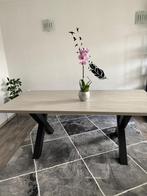 Eettafel + 6 stoelen, Huis en Inrichting, Tafels | Eettafels, Ophalen, Zo goed als nieuw
