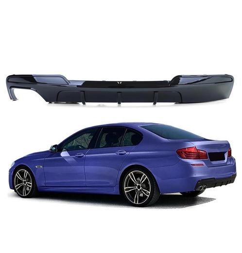 Diffusor hoogglans zwart Performance look BMW 5 serie F10, Auto diversen, Tuning en Styling, Verzenden