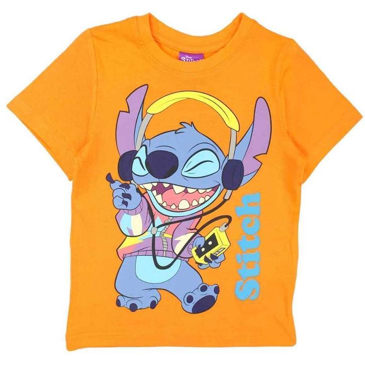 Stitch T-shirt - Disney - Maat 98 - 104 - 110 - Katoen, Kinderen en Baby's, Kinderkleding | Maat 110, Nieuw, Jongen of Meisje