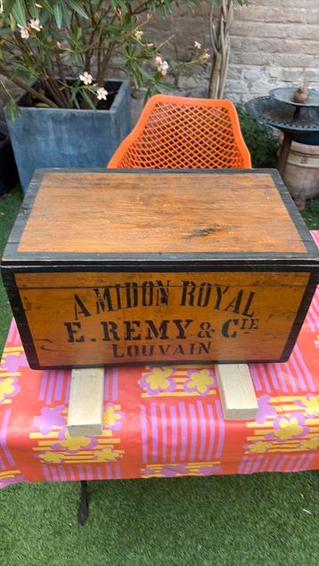 Très ancien boîte AMIDON, Enlèvement, Comme neuf