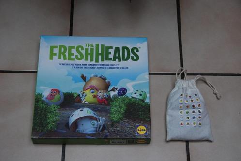 Lidl Freshheads Album- en Marbles-collectie + dubbels, Verzamelen, Supermarktacties, Lidl, Ophalen of Verzenden