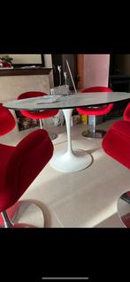 Table tulipe imitation knoll saarinen 120cm diametre, Ophalen of Verzenden, Zo goed als nieuw