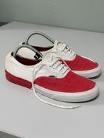 Vans Authentic DX Blocked – Unisex – Maat 43 – Wit-Rood, Kleding | Heren, Wit, Ophalen of Verzenden, Zo goed als nieuw, Sneakers