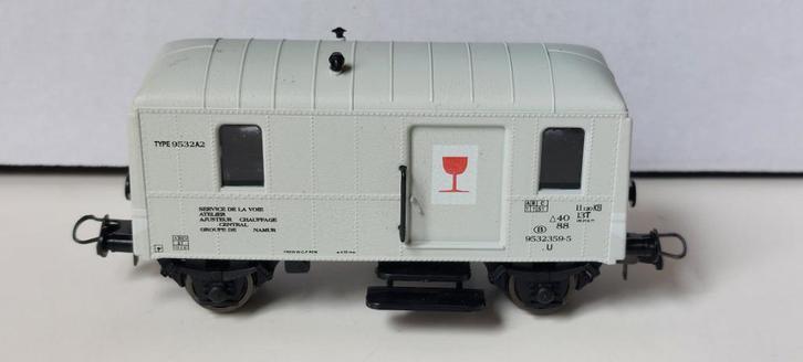 SNCB/NMBS DACKER WAGON SERVICE NAMUR*HO*DC, Hobby en Vrije tijd, Modeltreinen | H0, Nieuw, Wagon, Gelijkstroom, Verzenden