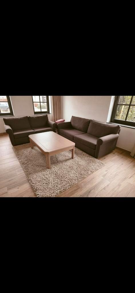 Stoffen zetels/salon - in uitstekende staat, Huis en Inrichting, Zetels | Complete zithoeken, Zo goed als nieuw, Stof, Ophalen