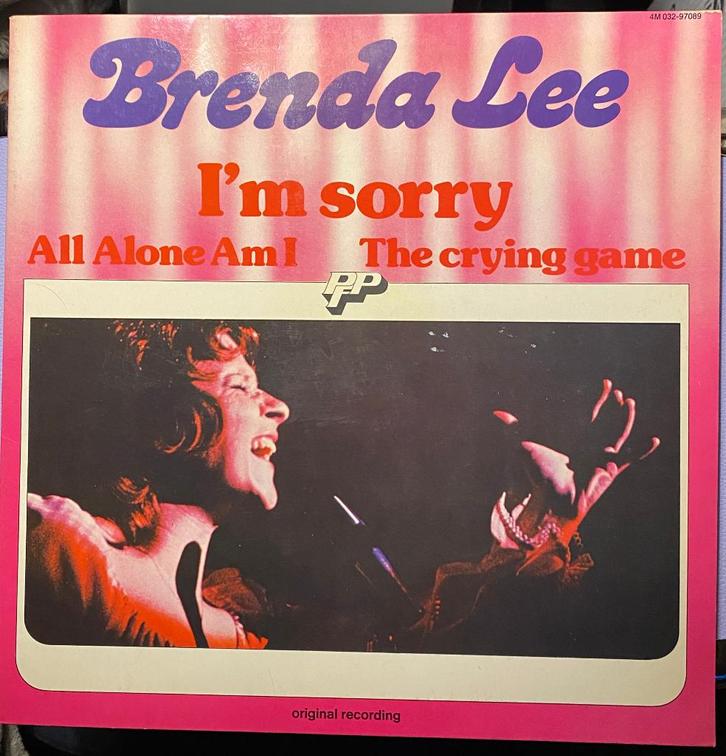 Brenda Lee I'm Sorry Label Prestige For Pleasure, CD & DVD, Vinyles | Pop, Utilisé, 1960 à 1980, 10 pouces, Enlèvement ou Envoi