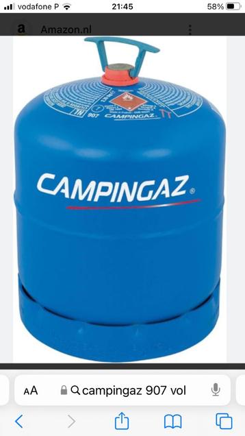 Campingazfles 907 vol en verzegeld Antwerpen verlaagde prijs beschikbaar voor biedingen
