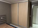2 INGEBOUWDE schuifdeurkasten 200/65, Ophalen, 200 cm of meer, Met hangruimte, Zo goed als nieuw