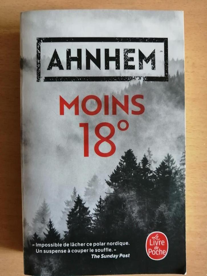 Moins 18 de Stefan Ahnhem, Boeken, Thrillers, Ophalen of Verzenden