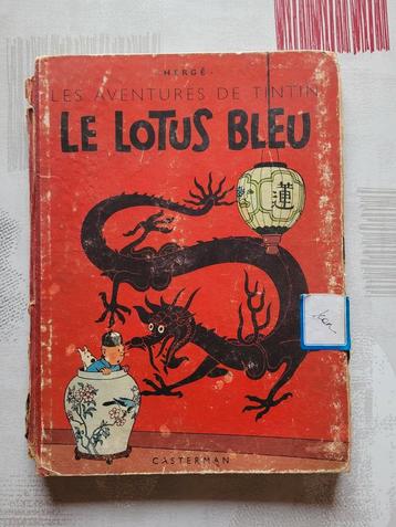 KUIFJE DE BLAUWE LOTUS B1 1946 EO KLEUREN beschikbaar voor biedingen