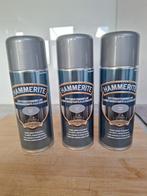 3 hittebestendige hammerite spuitbussen grijs ., Ophalen