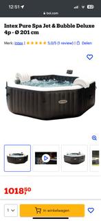 Intex pure spa jet & bubble delux 4p, Ophalen, Nieuw